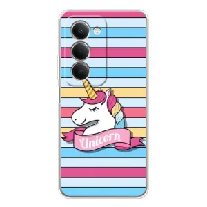 Чехол для Редми 15 - (Единорожки - Новинки) (AlphaPrint) (Unicorn)