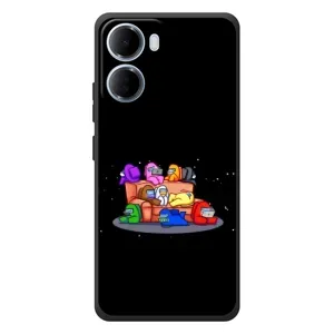 Чехол Амонг Ас для Xiaomi Redmi 15a (AlphaPrint) (Амонг-ас)
