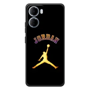Чехлы для Xiaomi Redmi 15a - с картинкой JORDAN (AlphaPrint) (Jordan Gold)