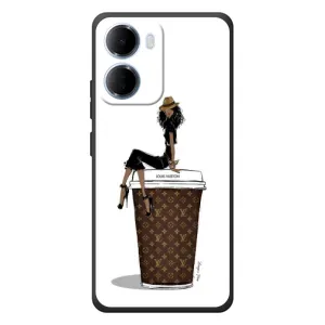 Чохли Луі Вітон для Xiaomi Redmi 15a (AlphaPrint - LOUIS VUITTON) (кава LOUIS VUITTON)