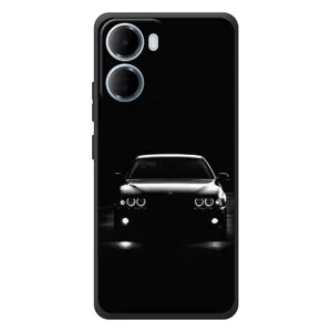 Чехол для Сяоми Редми 15а - с принтом БМВ (AlphaPrint) (Машина BMW)