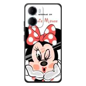 Эксклюзивный чехол для Xiaomi Redmi 15a (AlphaPrint - Мультяшные) (Маус Минни)