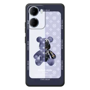 Круті Чохли Луі Віттон для Xiaomi Redmi 15a (AlphaPrint) (Медведик LV)