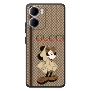 Чехлы ГУЧЧИ для Сяоми Редми 15а (AlphaPrint) (Mickey GUCCI)