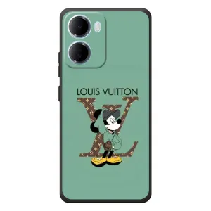Чохли Луі Вітон для Xiaomi Redmi 15a (AlphaPrint - LOUIS VUITTON) (Міккі Маус LV)