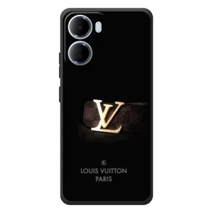 Чохли Луі Вітон для Xiaomi Redmi 15a (AlphaPrint - LOUIS VUITTON) (ремінець LV)
