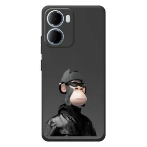 Чехлы с Обезьянами NFT для Xiaomi Redmi 15a (AlphaPrint) (стильная обезьяна NFT)