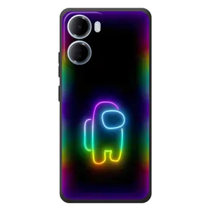 Чехол Амонг Ас для Xiaomi Redmi 15a (AlphaPrint) (Яркий скин)