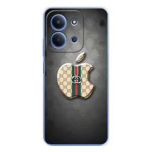 Чехлы ГУЧЧИ для Сяоми Редми 15С 5г (AlphaPrint) (Apple gucci)