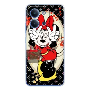 Чехол Disney Mouse Xiaomi Redmi 15C 5g (PREMIUMPrint) (Минни peace)