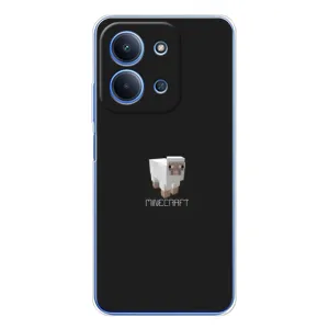 Чохол Майнкрафт на Xiaomi Redmi 15C 5g (AlphaPrint) Minecraft (Овечка Майнкрафт)