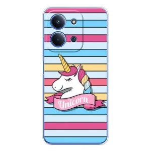 Чохол для Сяомі Редмі 15С 5г - (Єдинорожки - Новинки) (AlphaPrint) (Unicorn)