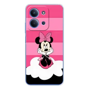 Эксклюзивный чехол для Xiaomi Redmi 15C (AlphaPrint - Мультяшные) (Девочка Maus)