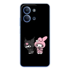 Чохол з кроликом Куромі на Xiaomi Redmi 15C (Куромі і Мелоді)