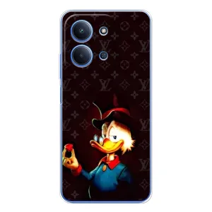 Чехлы для Xiaomi Redmi 15C - Скрудж МакДак Louis Vuitton (PREMIUMPrint) (Скрудж с бриллиантом)