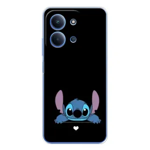 Чехол с принтом Стич на Xiaomi Redmi 15C (Стич на черном)