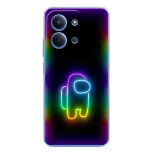 Чохли Амонг Ас для Xiaomi Redmi 15C (AlphaPrint) (Яскравий скін)