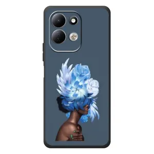 Чехлы (ART) Цветы на Xiaomi Redmi 17 (VPrint) (Цветы на голове)