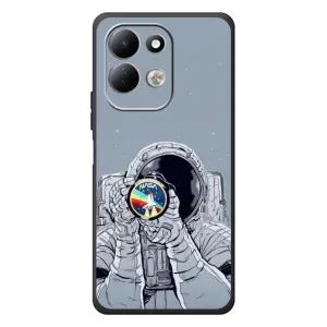 Чехол NASA для Xiaomi Redmi 17 (AlphaPrint) (Космонавт фото)
