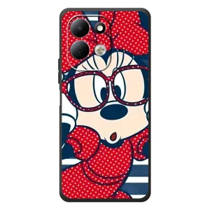 Эксклюзивный чехол для Xiaomi Redmi 17 (AlphaPrint - Мультяшные) (Маус в очках)