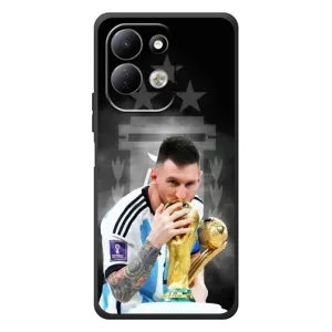 Чехлы для Xiaomi Redmi 17 (Leo чемпион) (AlphaPrint) (Месси Чемпион)