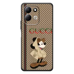 Чехлы ГУЧЧИ для Сяоми Редми 17 (AlphaPrint) (Mickey GUCCI)
