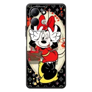 Чехол Disney Mouse Xiaomi Redmi 17 (PREMIUMPrint) (Минни peace)