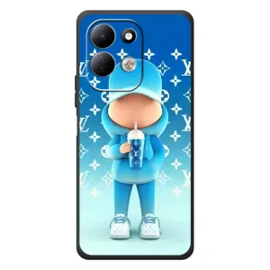Круті Чохли Луі Віттон для Xiaomi Redmi 17 (AlphaPrint) (Хлопець LV)