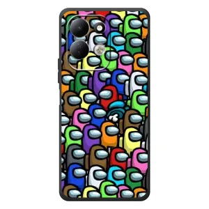 Чехол Амонг Ас для Xiaomi Redmi 17 (AlphaPrint) (Убит)