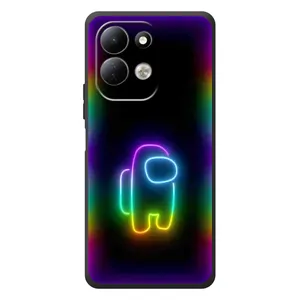 Чехол Амонг Ас для Xiaomi Redmi 17 (AlphaPrint) (Яркий скин)