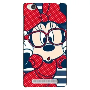 Эксклюзивный чехол для Xiaomi Redmi 4A (AlphaPrint - Мультяшные) (Маус в очках)