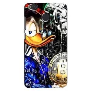 Чехлы для Редми 4Х - Scrooge MagDag (PREMIUMPrint) (Биткойн Скрудж)