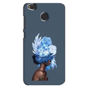Чехлы (ART) Цветы на Xiaomi Redmi 4X (VPrint) (Цветы на голове)
