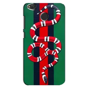 Чехлы ГУЧЧИ для Редми 4Х (AlphaPrint) (Gucci змия)