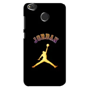 Чехлы для Xiaomi Redmi 4X - с картинкой JORDAN (AlphaPrint) (Jordan Gold)