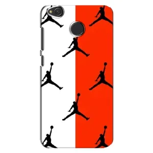 Чехлы для Xiaomi Redmi 4X - с картинкой JORDAN (AlphaPrint) (Лого Джордан)