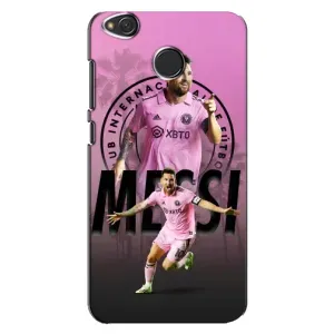Чохли для Сяомі Редмі 4Ікс - Лео Мессі Маямі (Messi Miami)