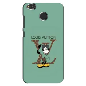 Чохли Луі Вітон для Xiaomi Redmi 4X (AlphaPrint - LOUIS VUITTON) (Міккі Маус LV)