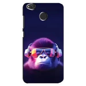Чохол з Мавпами Xiaomi Redmi 4X - (AlphaPrint) (Стильна мавпа)
