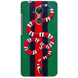 Чехлы ГУЧЧИ для Редми 5 Плюс (AlphaPrint) (Gucci змия)