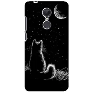 Чохол з принтом для Xiaomi Redmi 5 Plus (AlphaPrint) Модні коти