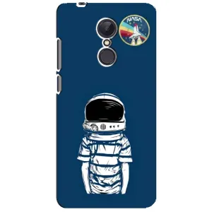 Чехол NASA для Xiaomi Redmi 5 Plus (AlphaPrint) (Мальчик в шлеме)