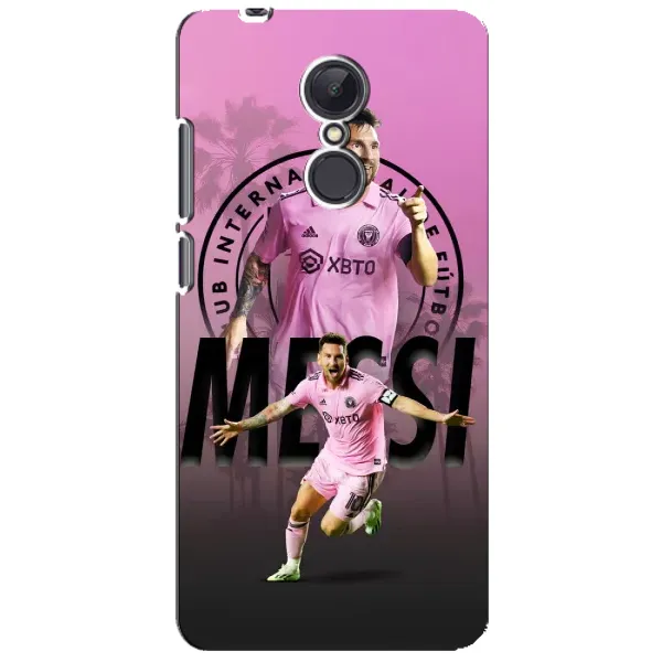 Чохол з принтом «Messi Miami» для Xiaomi Redmi 5 Plus Чохол з принтом «Messi Miami» для Xiaomi Redmi 5 Plus