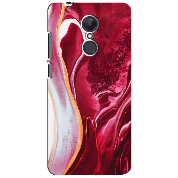 Чехол с принтом «Мрамор красный» для Xiaomi Redmi 5 Plus