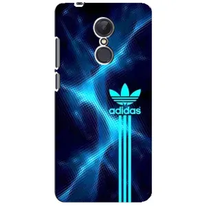 Чехлы Адидас для Xiaomi Redmi 5 Plus (AlphaPrint) (Синий Адидас)