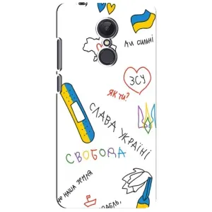 Чохли (Доброго вечора, ми за України) для Сяомі Рєдмі 5 Плюс (AlphaPrint) (Стикер)