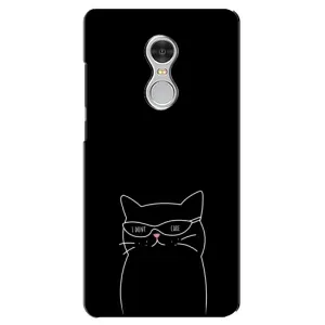 Чохол з малюнком кіт на Xiaomi Redmi 5 (Байдужий кіт)