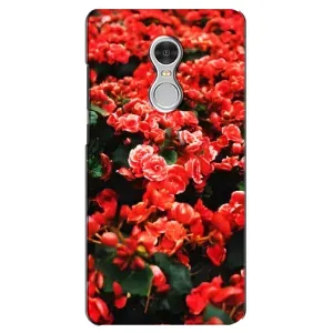 Чехлы с Цветами для Xiaomi Redmi 5 (VPrint) (Цветы красные)