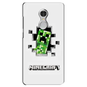 Чохол Майнкрафт на Xiaomi Redmi 5 (AlphaPrint) Minecraft (кріпер Майнкрафт)
