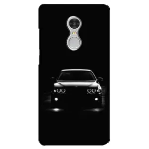 Чехол для Редми 5 - с принтом БМВ (AlphaPrint) (Машина BMW)